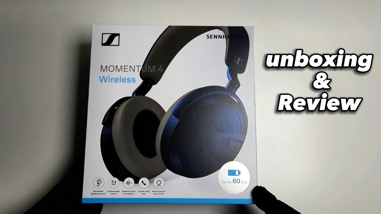 SENNHEISER MOMENTUM 4 Wireless Unboxing 