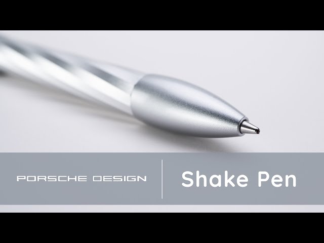Porsche Design Ballpoint Pen | Shake Pen | P'3140 - YouTube