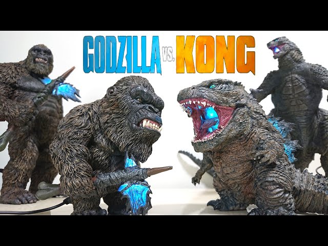 デフォリアルゴジラVSコング フィギュアセット デフォリアルゴジラVS