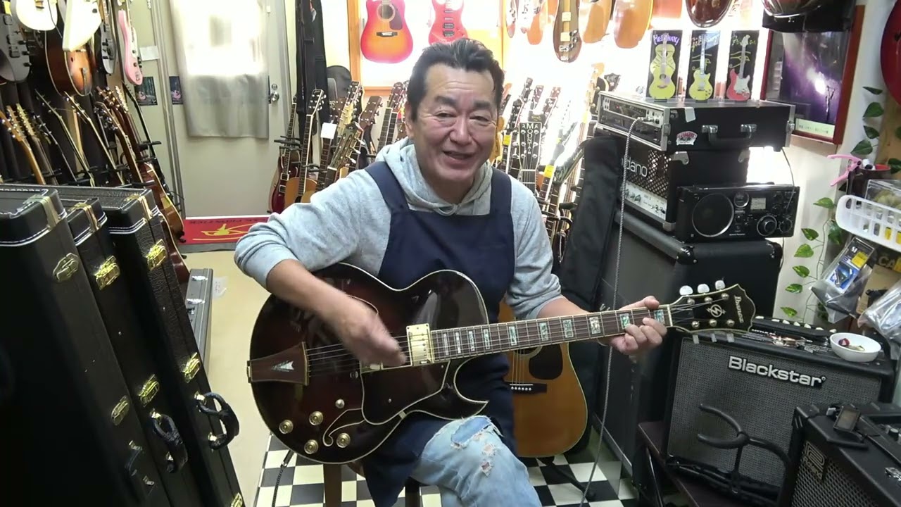 Ibanez AK-95 アートコアシリーズ アイバニーズのお手軽フルアコ - YouTube