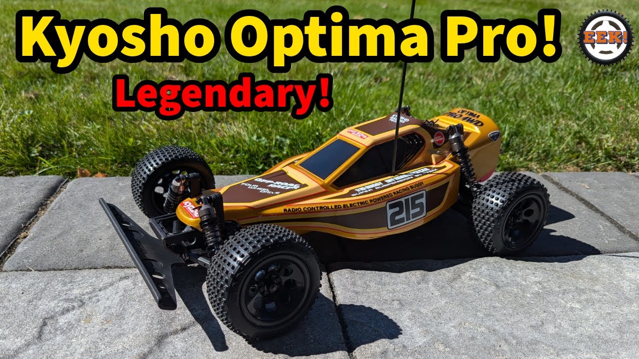 Kyosho Optima Pro - Build and Review - Kyosho Kit# 30620 - 2024