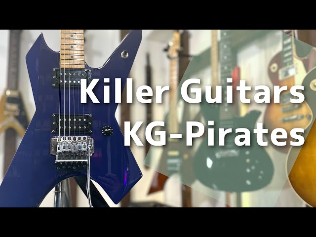 killer KG-PIRATES スーパーパープルギター本体のみ