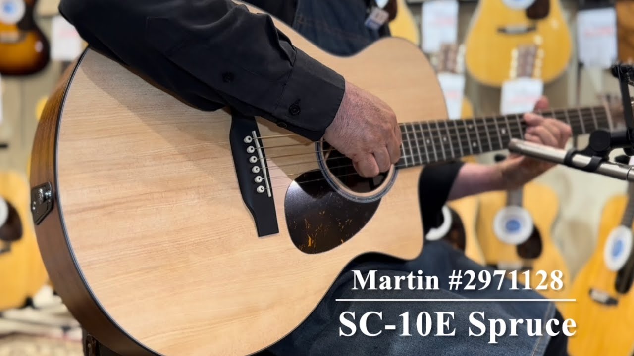 Martin SC-10E Spruce #2971128【ニューモデル】【光ゆらめく