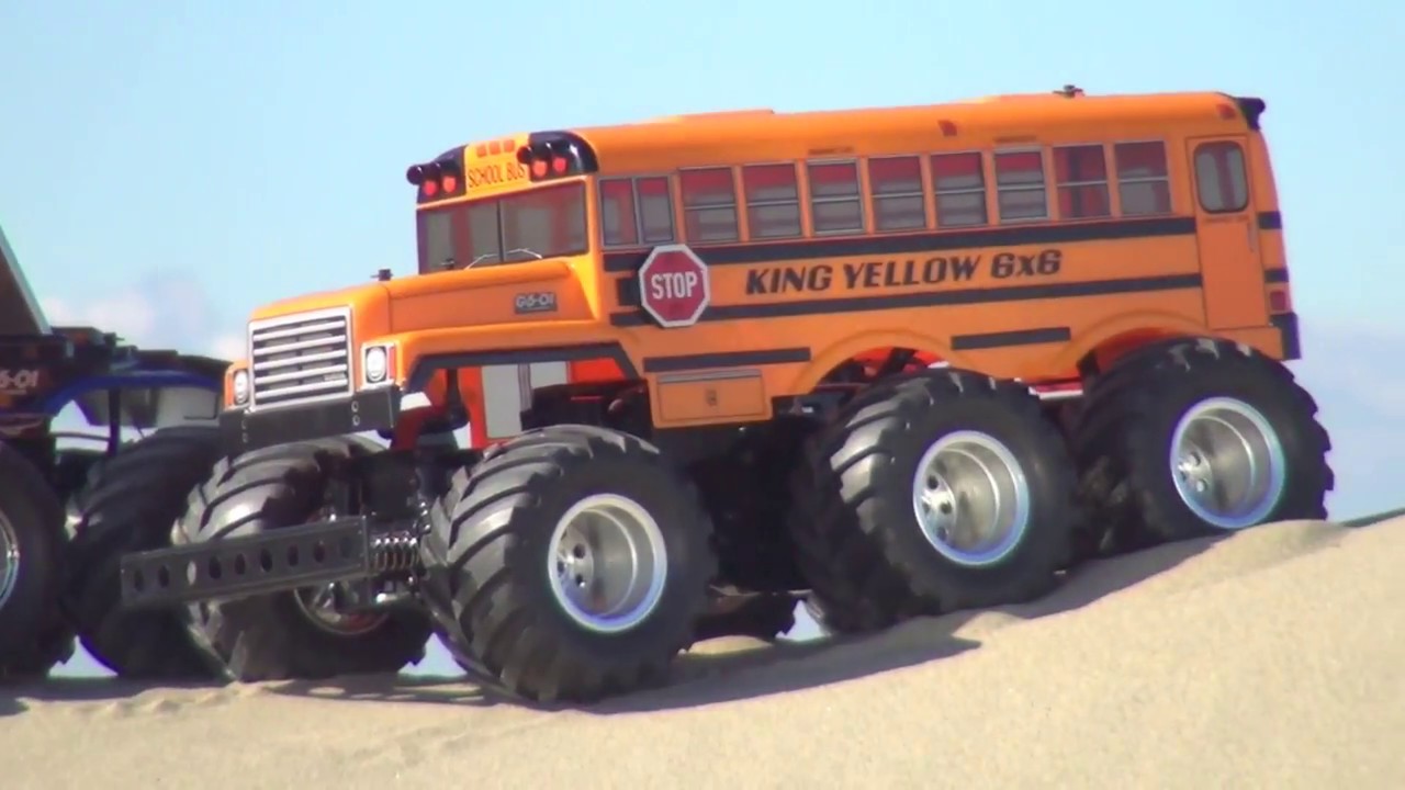 タミヤ キングイエロー6X6フルセット TAMIYA 1/18 R/C