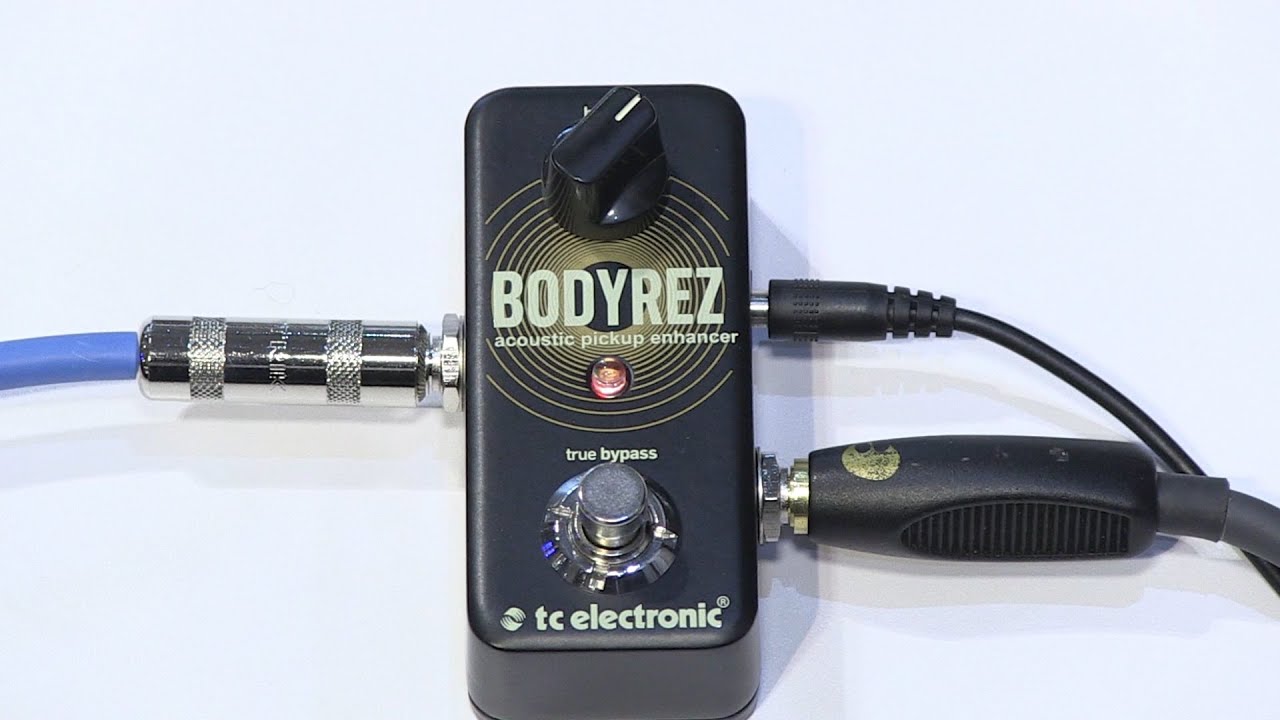 Summer NAMM 2015: TC Electronic BodyRez Acoustic Guitar Processor
