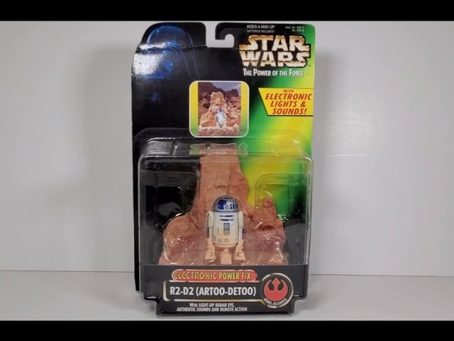 Kenner Star Wars Power Of The Force Electronic R2-D2 Review - YouTube