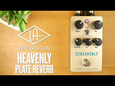 Universal Audio UAFX Heavenly Plate Reverb - YouTube