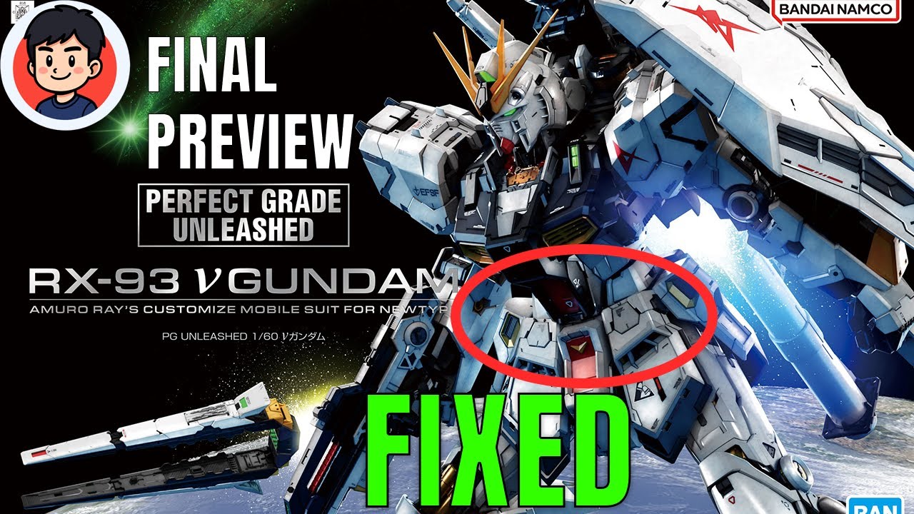 PERFECT GRADE UNLEASHED 1/60 ν GUNDAM」PV - YouTube