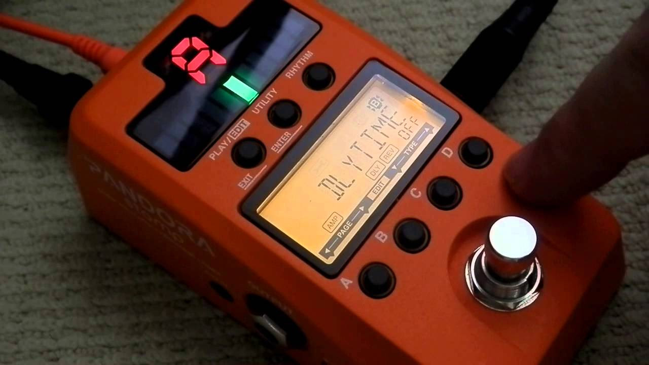 Voice to synth glitch craziness on the Korg Pandora Stomp - YouTube