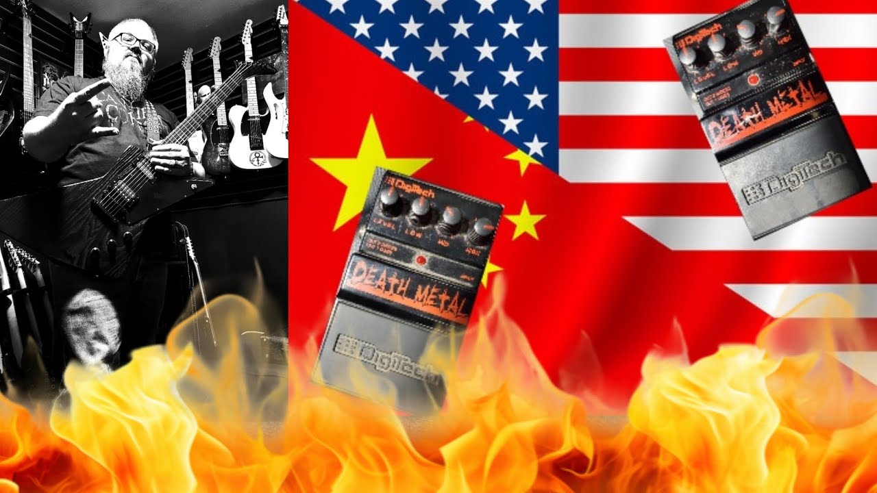 Review & Demo: Digitech Death Metal FX Pedal!! MIUSA vs MIC!! The