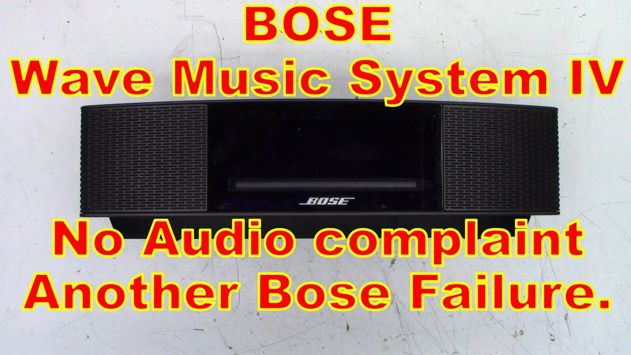 Bose Wave music system IV 動作確認済み Amazon.co.jp: Bose Wave