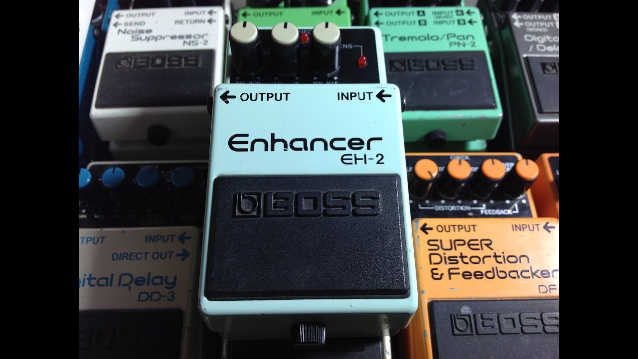 Boss Pedal Review 18: EH-2 Enhancer - YouTube