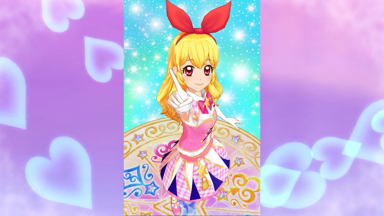 アイカツ いちご ハイピンクパレード アニメ柄 アイカツ！ ハイピンク