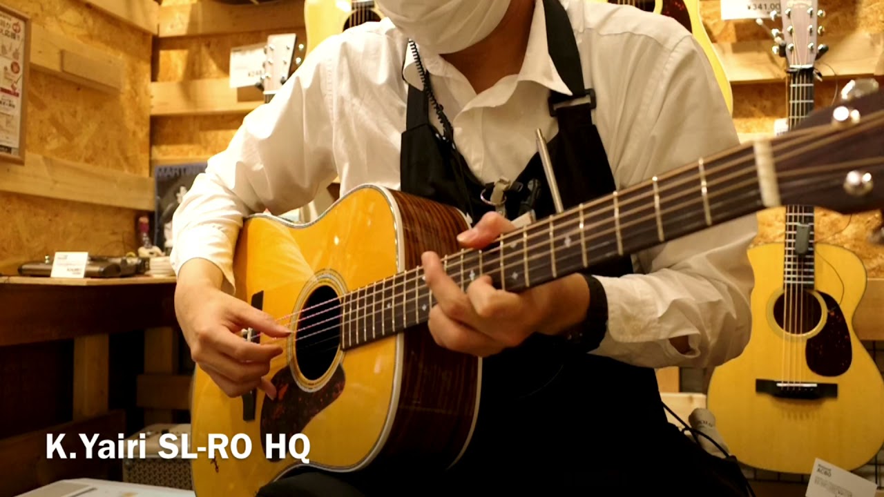 K.yairi SL-RO HQ demo play - YouTube