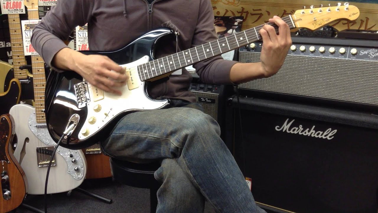 FgN Fujigen SNST101 P-90搭載ストラト 【商品紹介@Guitar Planet