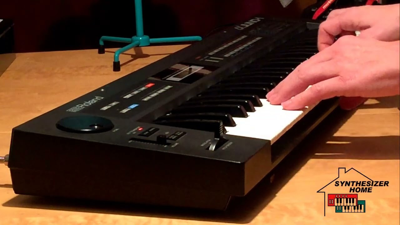 Roland αJuno 1 アルファジュノー1 アナログシンセサイザー 1998-10