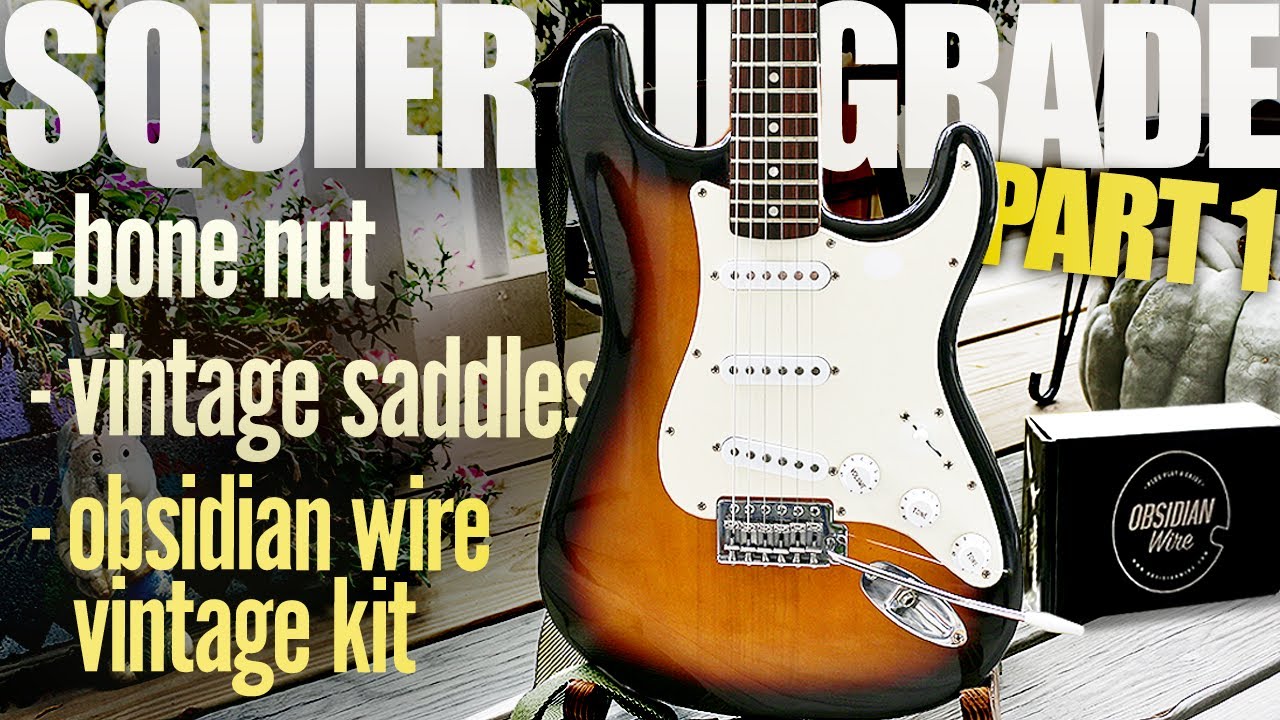 Let's Upgrade a Squier Bullet! Pt.1 - YouTube