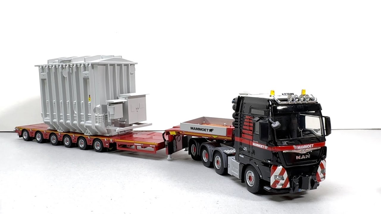 WSI MAMMOET TRAILER SETトレーラーセット 1/50 WSI MAMMOET TRAILER
