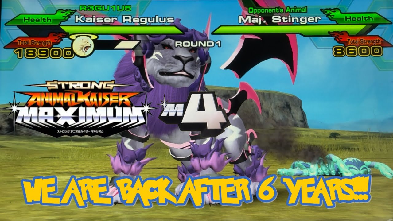 THE RETURN OF R3GU1U5!!!🌚🪓🦁👑* Strong Animal Kaiser Maximum 4