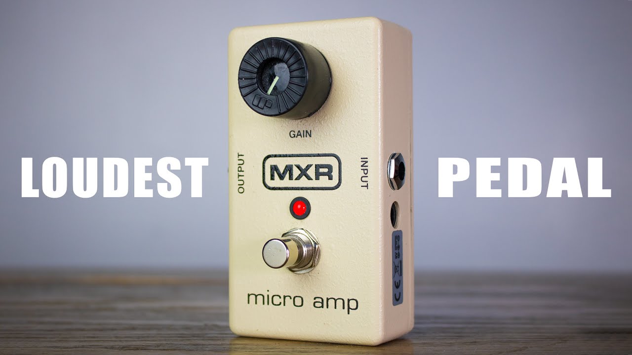 MXR micro amp booster エフェクター 【公式通販】 MXR micro amp