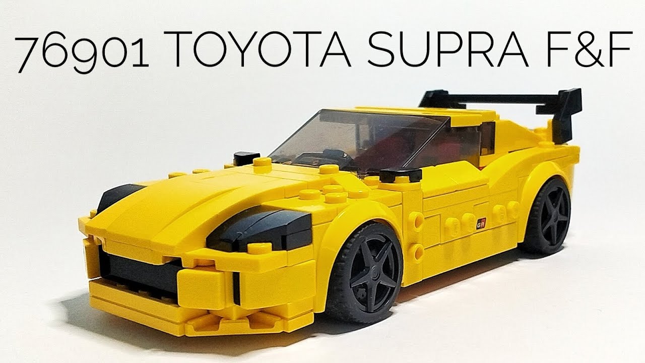 76901 Toyota Supra from f&f alternative model from lego free