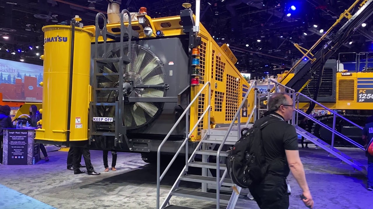 ZT44 Blasthole Drill Overview CONEXPO 2020 - YouTube