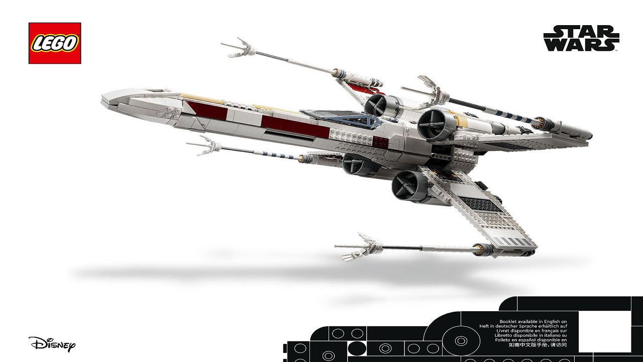 LEGO instructions - Star Wars - 75355 - X-wing Starfighter - YouTube