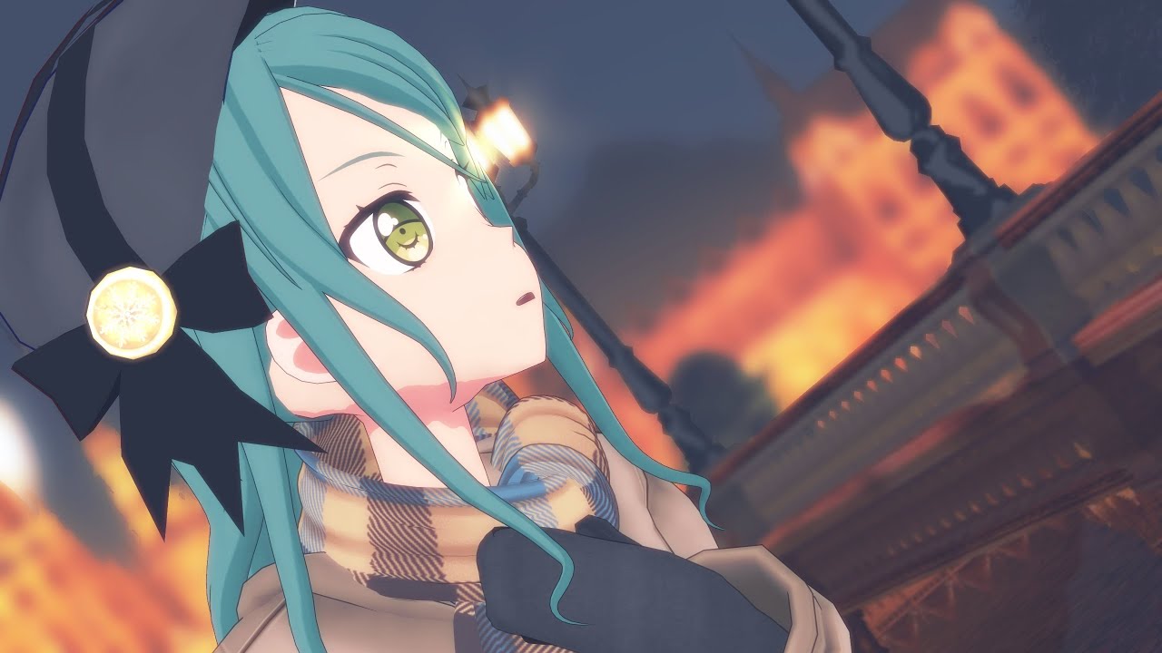 MMDバンドリ】『Lamb.』by 氷川紗夜(冬服衣装)【Roselia/1440p】 - YouTube