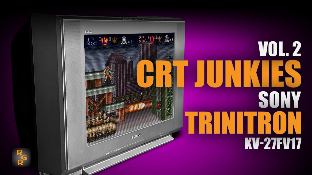 CRT Junkies Vol. 2 - Sony Wega Trinitron KV-27FV17 TV review for