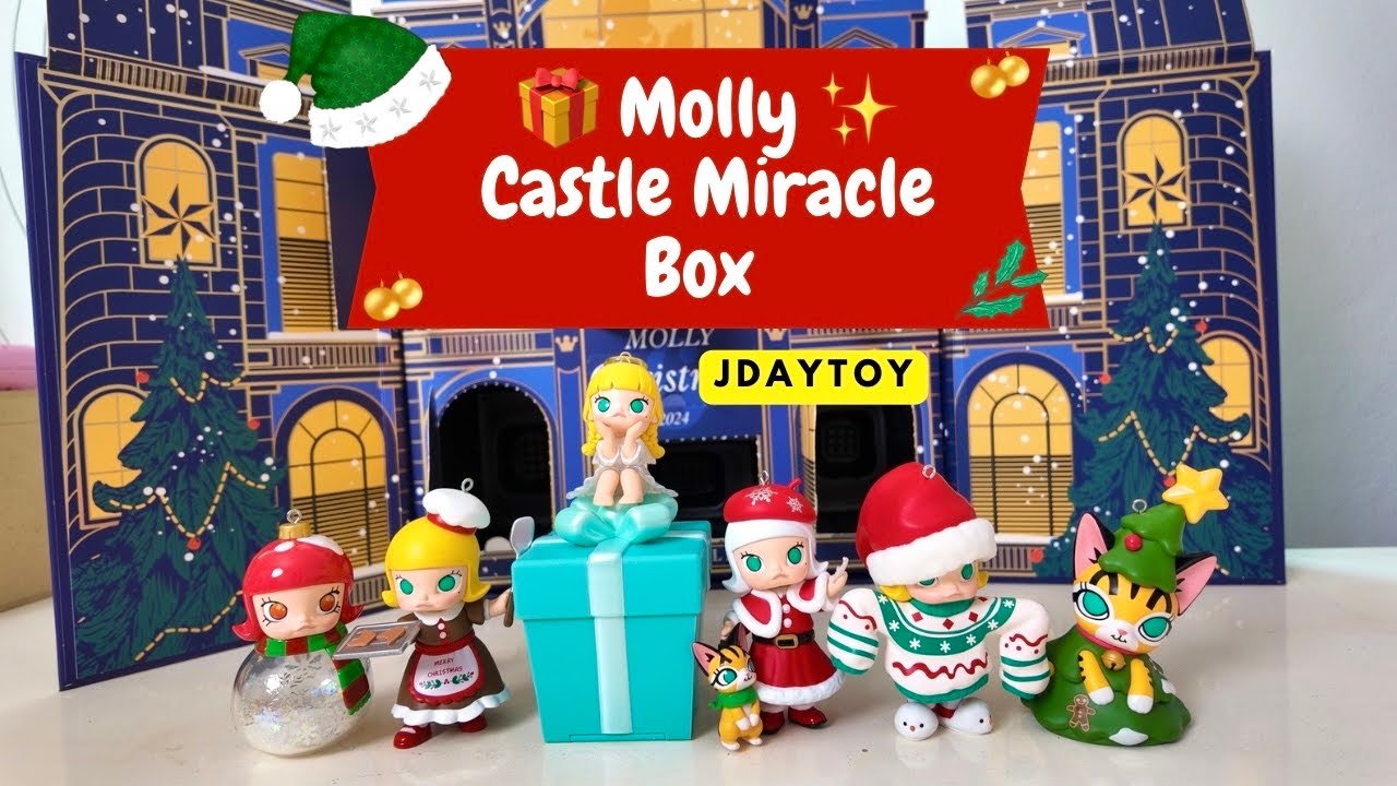 Unboxing : 🎁✨Molly Castle Miracle Box 2024 🏰 | JdayToy - YouTube