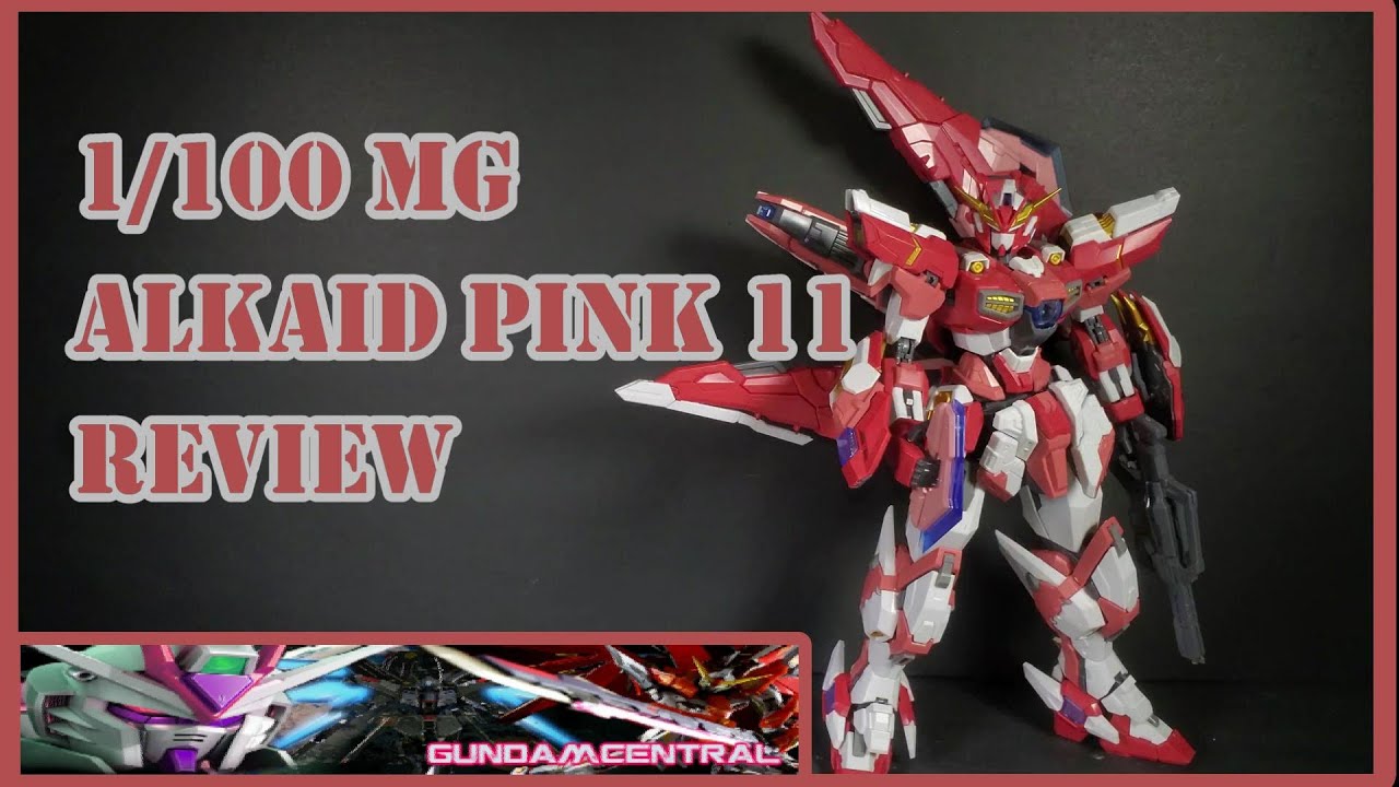 1/100 MG Alkaid Pink II Review - YouTube