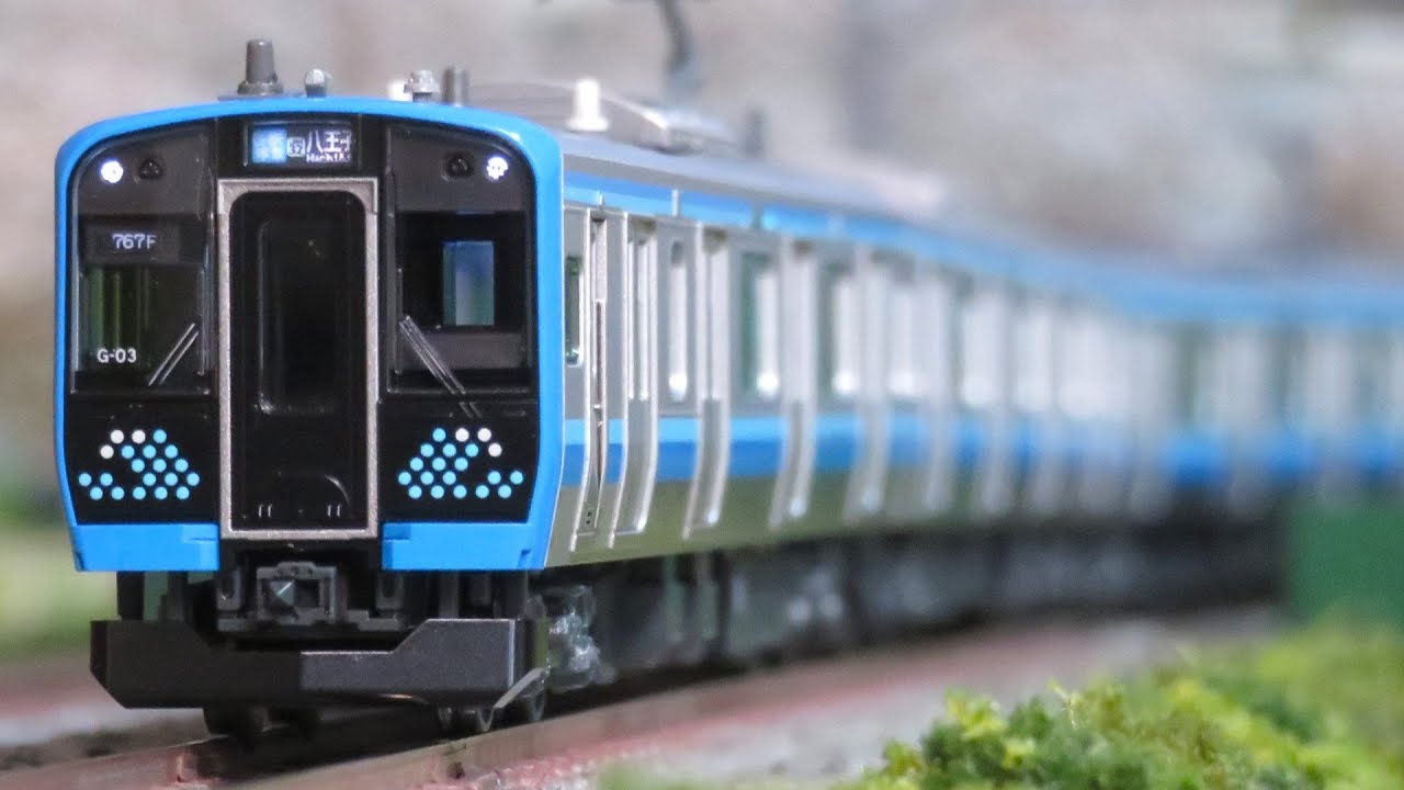 Nゲージ KATO E131系500番台 相模線 走行シーン集 - YouTube