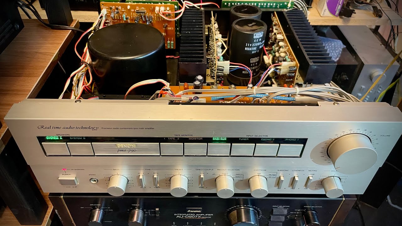 Denon PMA-790 (serial number 1111176) Maintenance. Part 2. Final