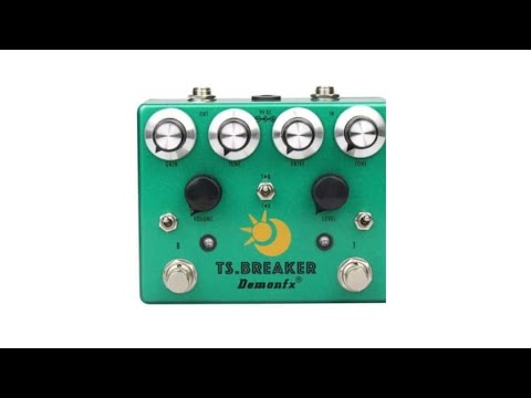 Review pedal ts breaker demon fx - YouTube