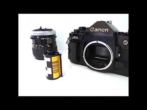 Canon A-1 フィルムカメラ 一眼レフ - YouTube