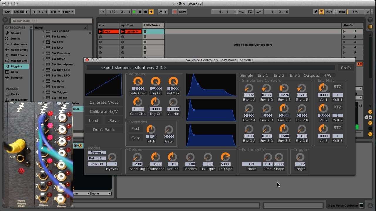 Expert Sleepers ESX-8CV Expansion - Perfect Circuit