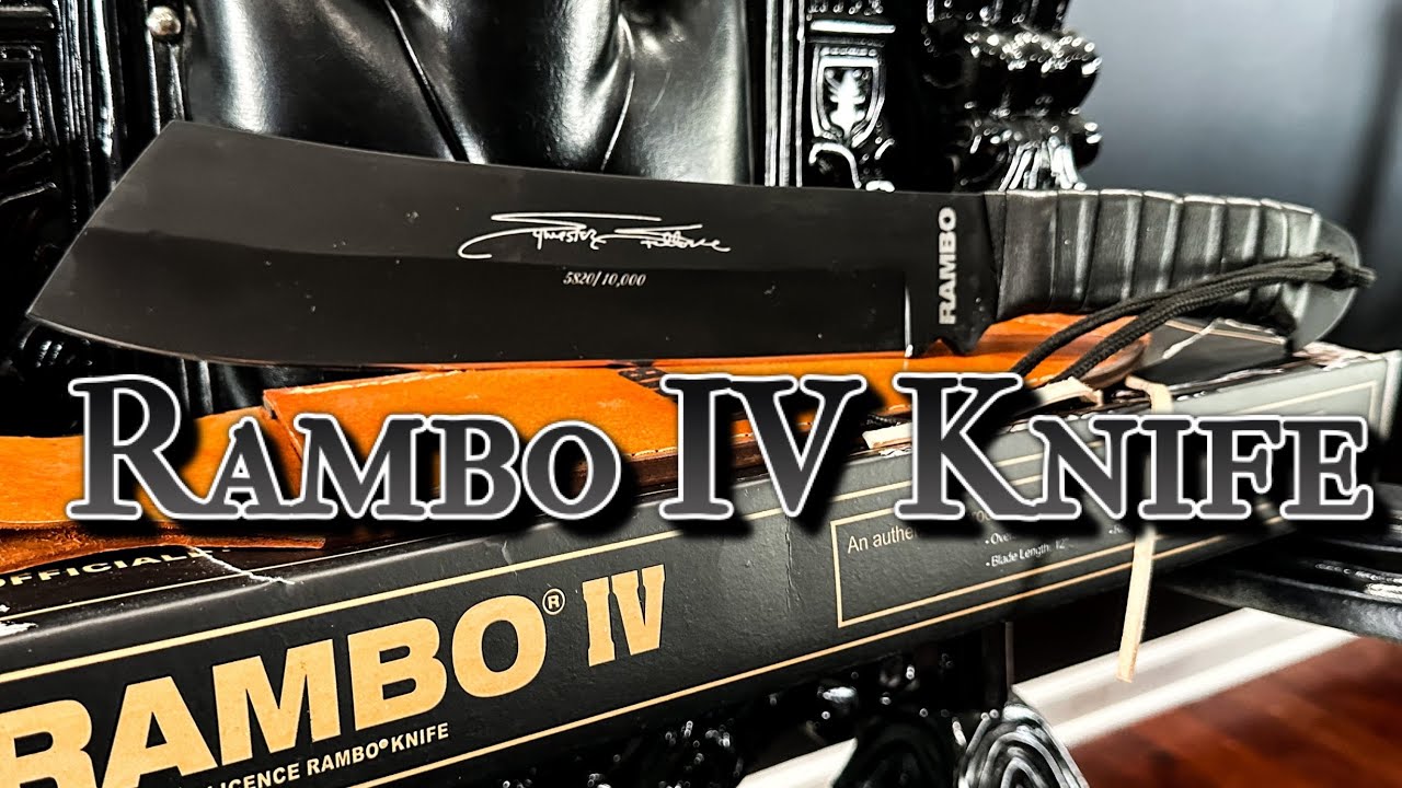 Rambo IV Knife Unboxing ! (Officially licensed) - Signature Series