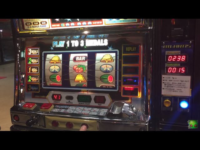 パチスロ 実機 サンダーV 初代 家庭用電源対応 メーシー 4号機 A