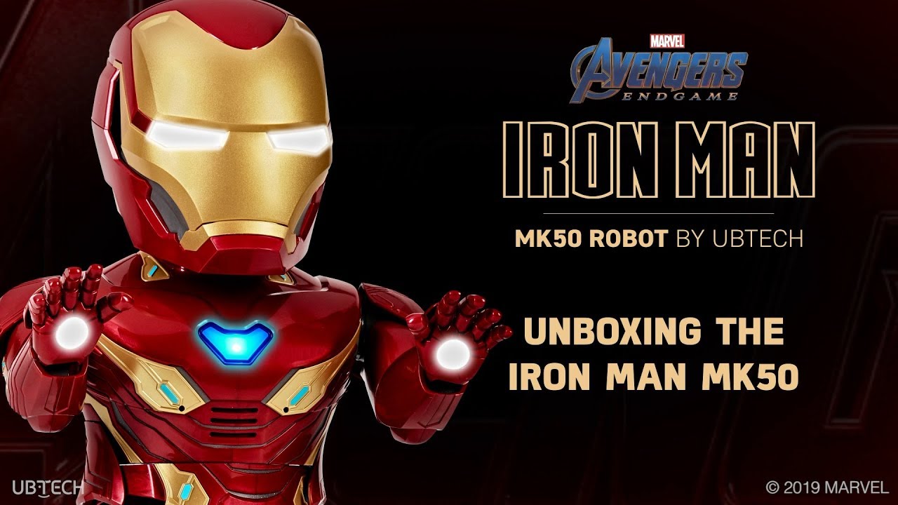 Unboxing the Iron Man MK50 Robot by UBTECH - YouTube