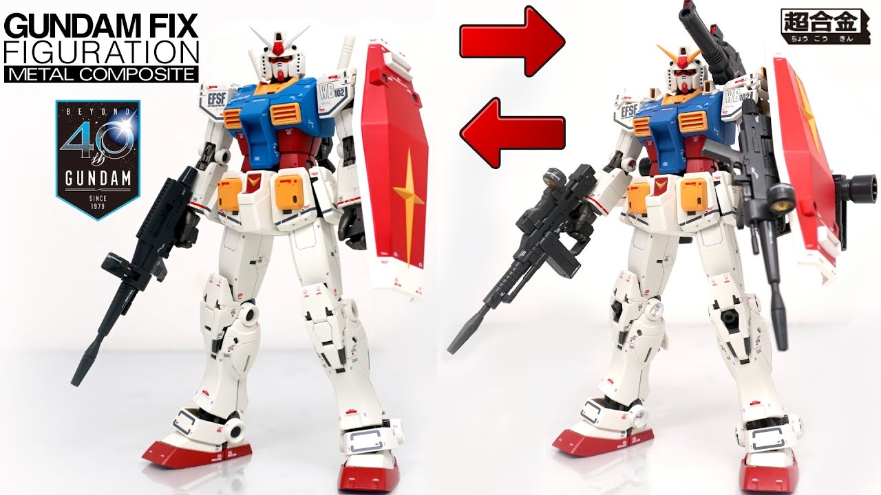 GUNDAM FIX FIGURATION 、 ガンダムJALカラーおまけ付き GUNDAM FIX