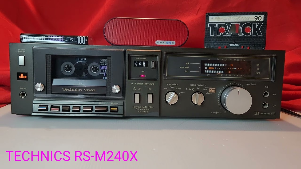 TECHNICS RS-M240X - YouTube
