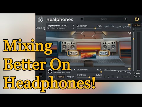 Awesome VST Plugin For Mixing With Headphones - Realphones 2.0 by