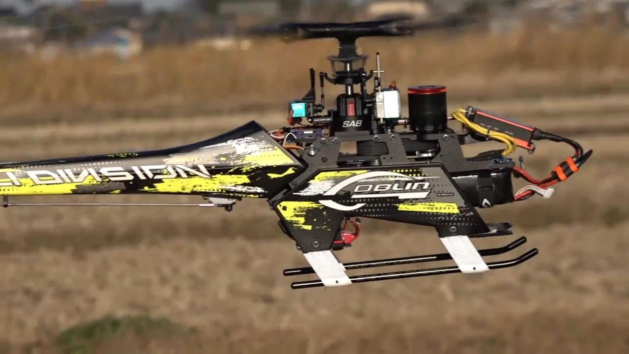ラジコンヘリ SAB GOBLIN KRAKEN S 700 新登場！ - YouTube