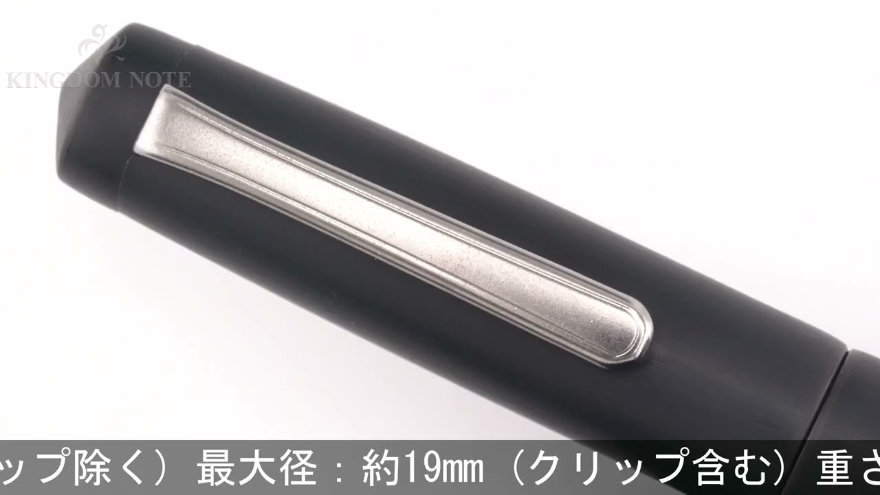 NAKAYA 中屋万年筆 万年筆 ライター ピッコロ 黒ヘアライン 超極細字