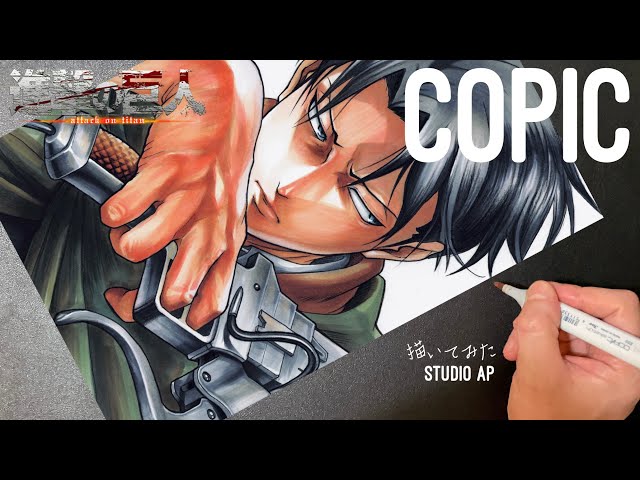 進撃の巨人】リヴァイ兵長 描いてみた Attack on Titan | Drawing Levi