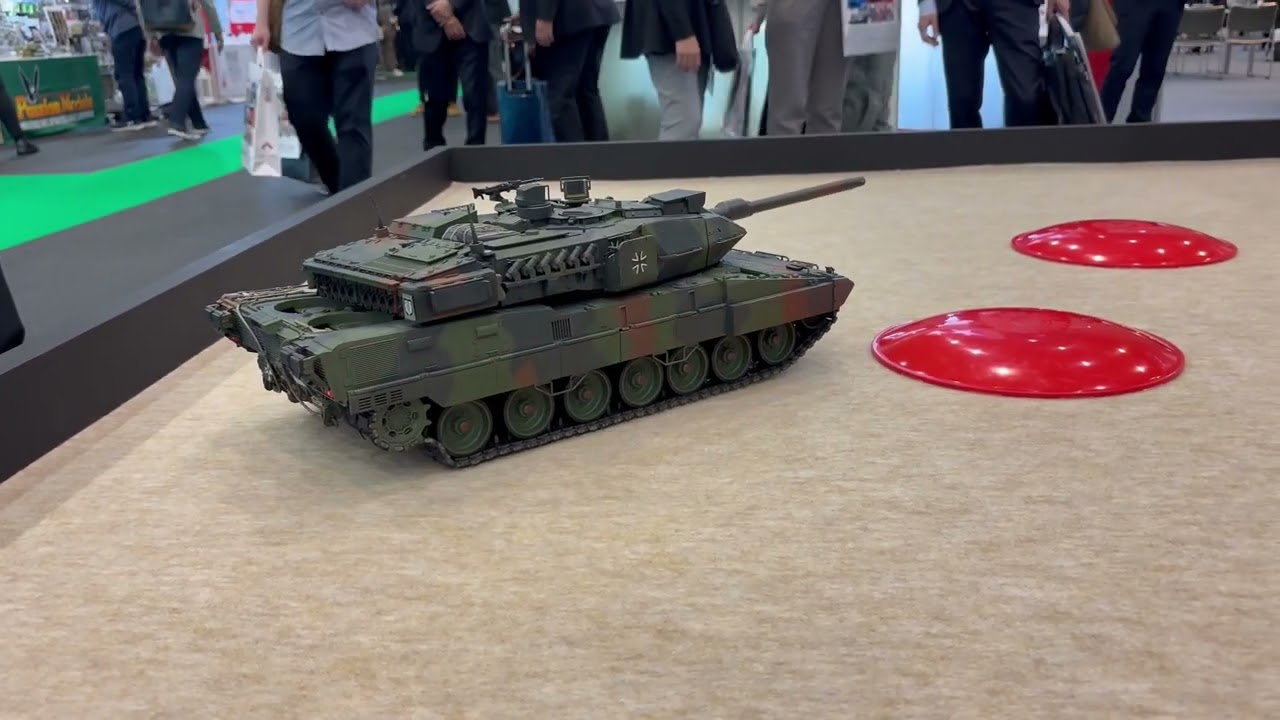 タミヤ「1/16RC ドイツ連邦軍主力戦車 レオパルト2 A7V」、ホビー