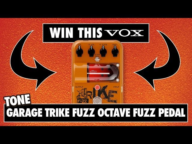 Win a Vox Tone Garage Trike Fuzz Octave Fuzz Pedal with GAK - YouTube
