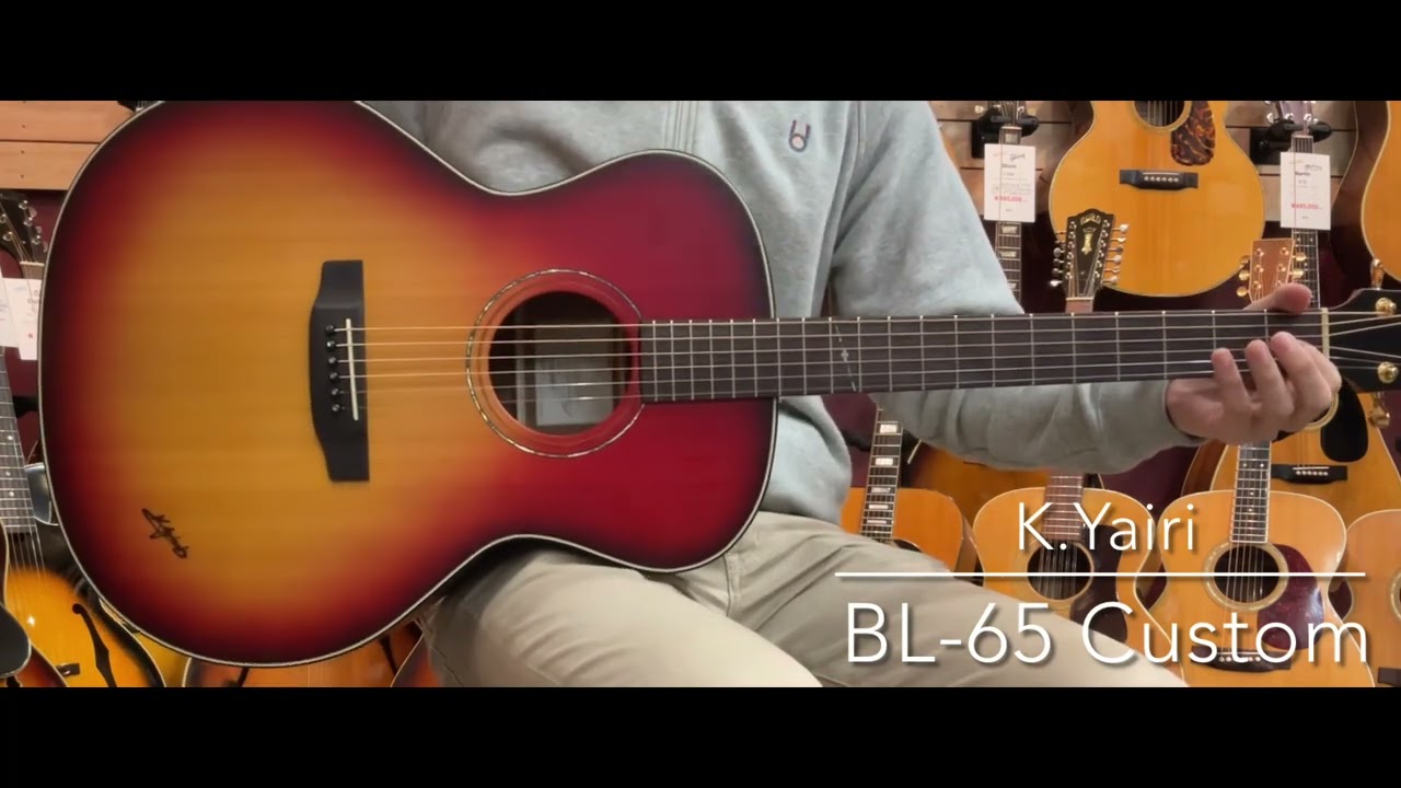 K.Yairi BL-65 Custom [LASTGUITAR] - YouTube