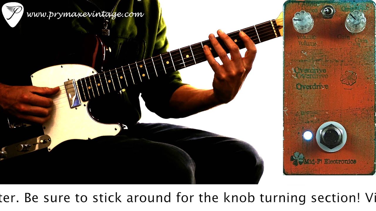 Mid-Fi Electronics Overdrive」ミュージシャンのビルダーが作る個性派