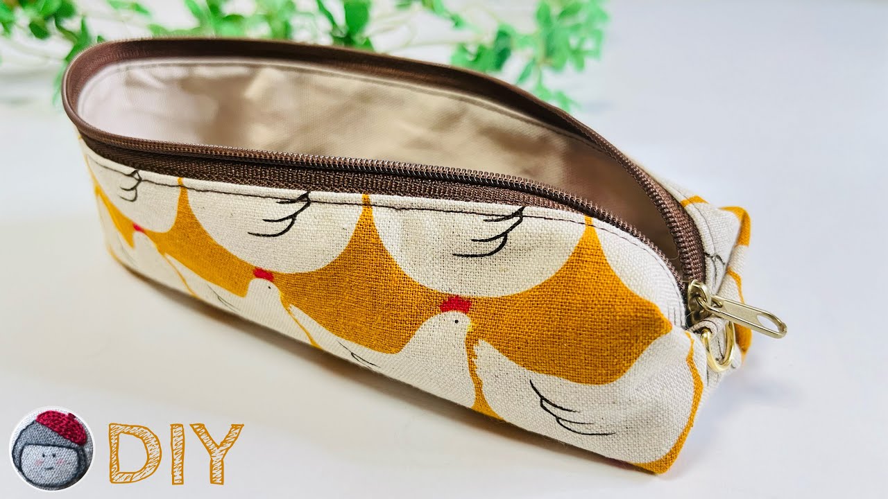 Easy to make and easy to use mini pouch - YouTube